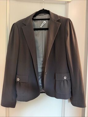 Jil Sander Black Tailored Blazer